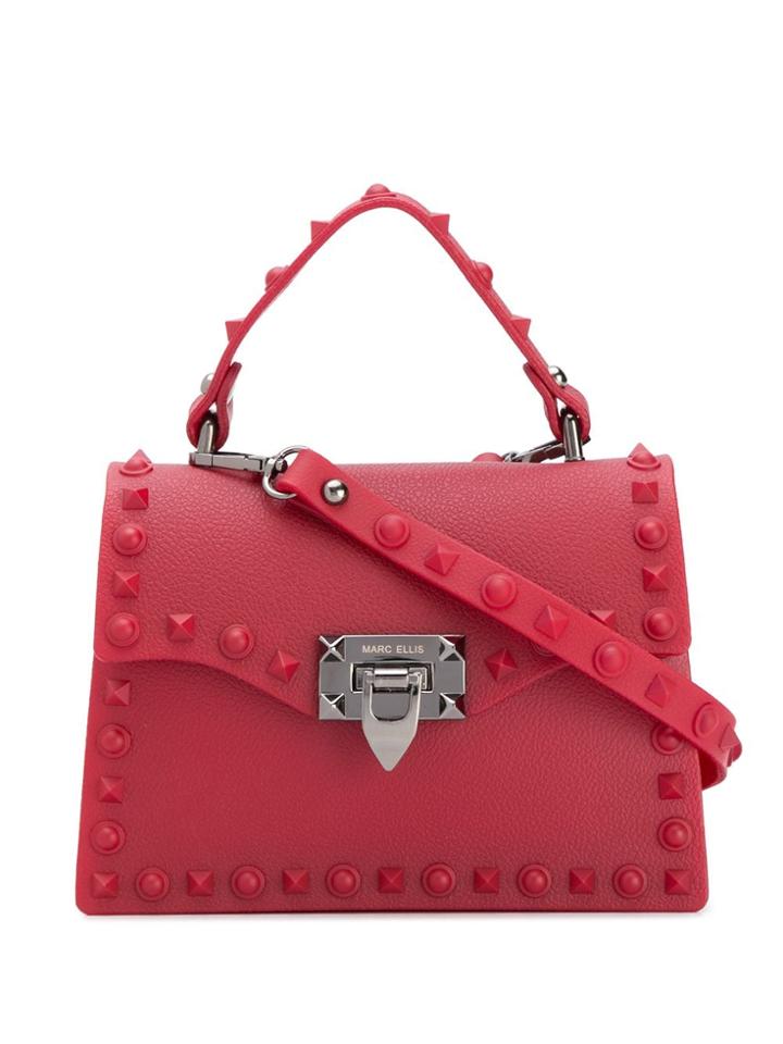 Marc Ellis Marc Ellis Flatsrock Red Leather/fur/exotic Skins->leather