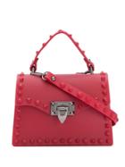 Marc Ellis Marc Ellis Flatsrock Red Leather/fur/exotic Skins->leather