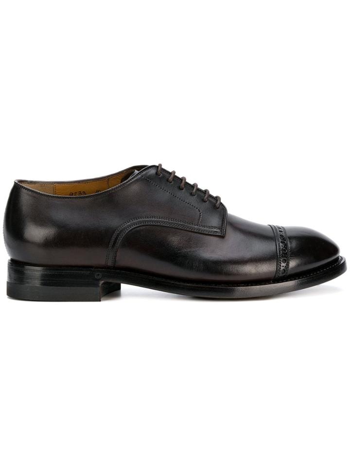 Silvano Sassetti Testa Di Moro Oxford Shoes - Black