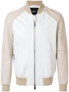 Blood Brother Trainer Bomber Jacket - White