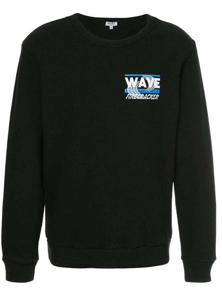 Kenzo Crew Pullover - Black