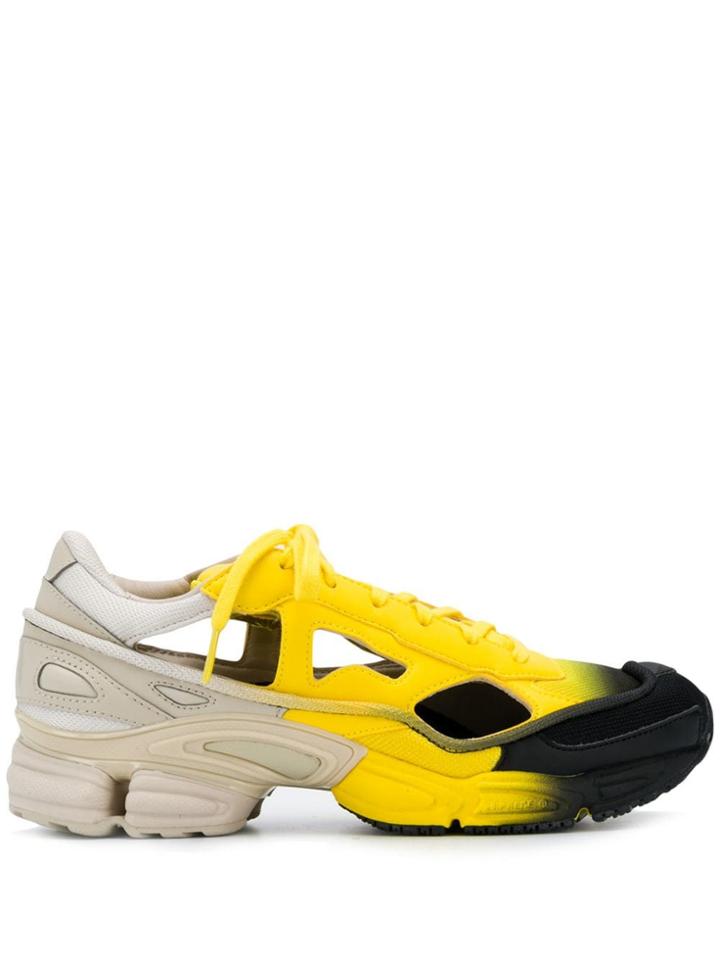 Adidas By Raf Simons Raf Simons X Ozweego Replicant Sneakers - Yellow
