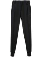 Lords And Fools Drop-crotch Tailored Trousers - Black