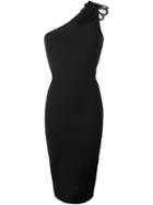 Victoria Beckham One Shoulder Midi Dress