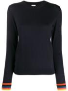 Paul Smith Long Sleeve Knit Jumper - Blue