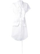 Chalayan - Looped Dress - Women - Cotton - 42, White, Cotton