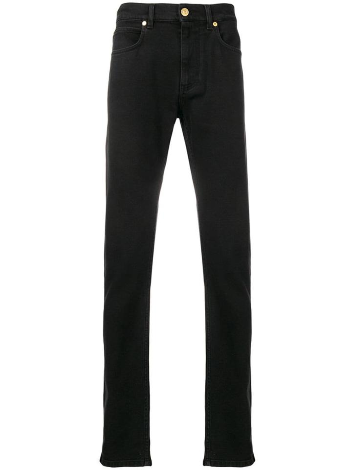 Versace Straight Leg Jeans - Black