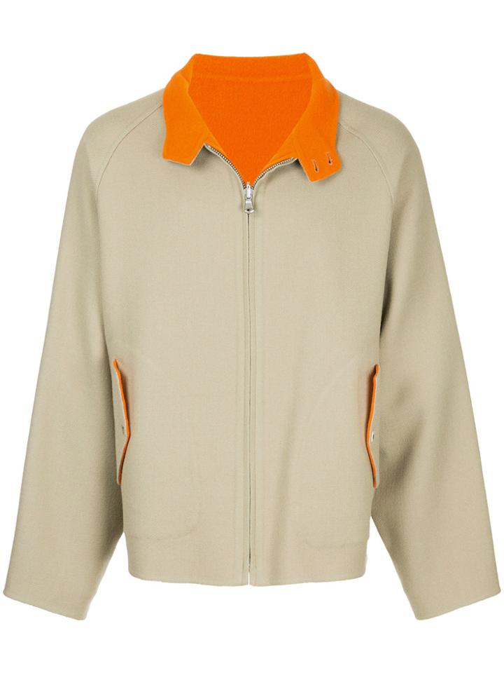 H Beauty & Youth Harrington Jacket - Brown