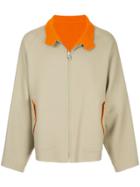 H Beauty & Youth Harrington Jacket - Brown
