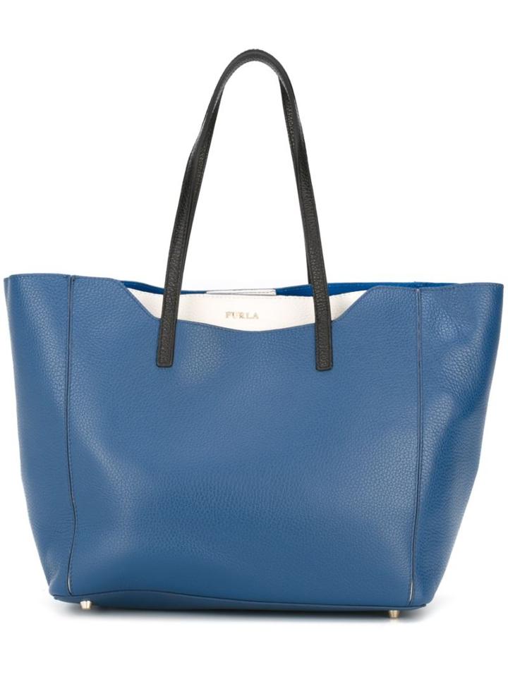 Furla 'fantasia' Tote, Women's, Blue, Leather