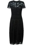 Valentino Heavy Studded Lace Dress