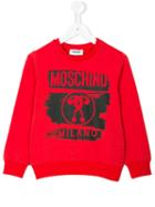 Moschino Kids - Question Mark Logo Sweatshirt - Kids - Cotton/spandex/elastane - 12 Yrs, Red
