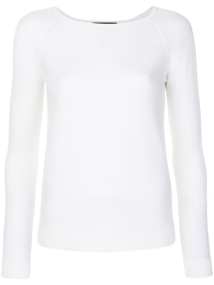 Loro Piana Round Neck Jumper - White