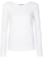 Loro Piana Round Neck Jumper - White