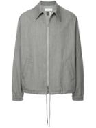 Facetasm Striped Boxy Jacket - Grey