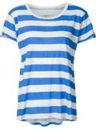 Current/elliott Striped Boat Neck T-shirt