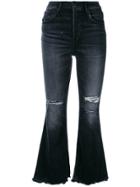 3x1 W3 Higher Ground Gusset Crop Jeans - Black