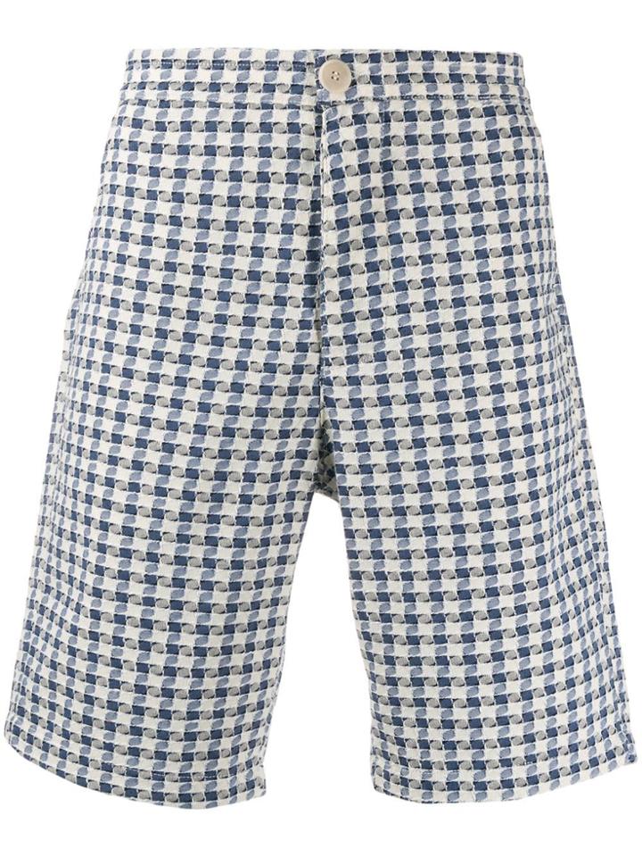 Oliver Spencer Linton Chino Shorts - Blue