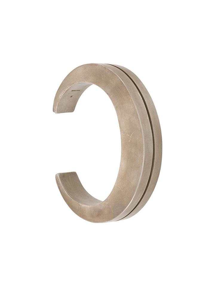 Parts Of Four Crescent Crevice Bracelet - Silver