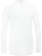 Julius Layered Sleeve Shirt, Men's, Size: 1, White, Cotton