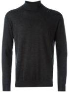 N.peal Fine Knit Roll Neck Sweater - Black