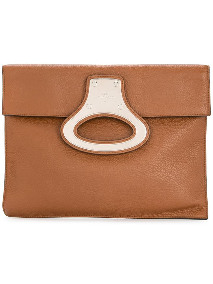 Louis Vuitton Vintage Portfolio Clutch Hand Bag - Brown