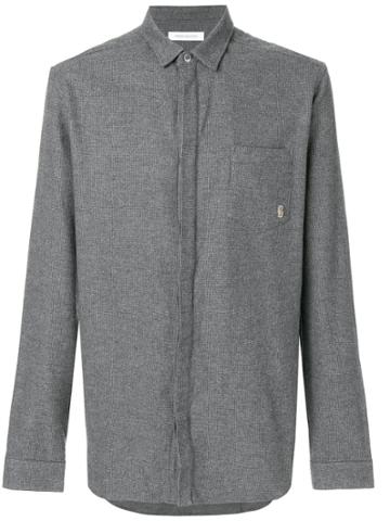 Pierre Balmain Chest Pocket Shirt - Grey