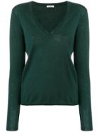 P.a.r.o.s.h. V-neck Sweater - Green