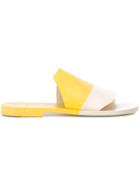 Pierre Hardy Diagonal Sandals - Yellow & Orange