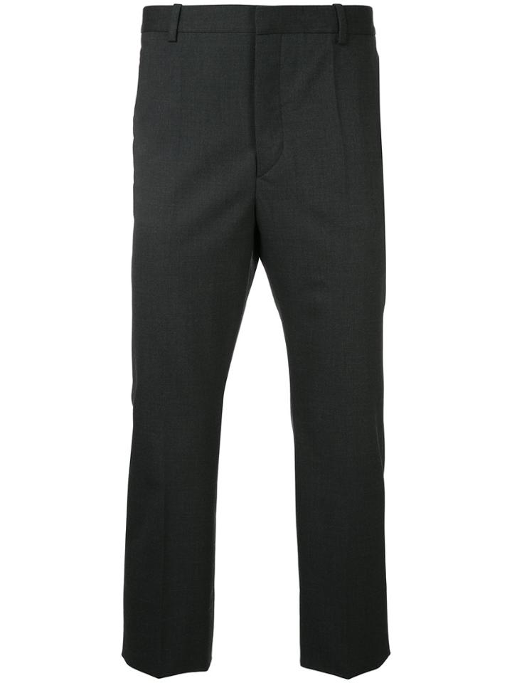Jil Sander Cropped Tailored Trousers - Grey