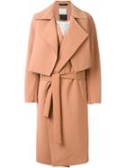 By Malene Birger Pasinios Coat, Women's, Size: 40, Brown, Polyester/viscose