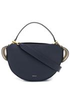 Wandler Curved Semi-circle Tote - Blue