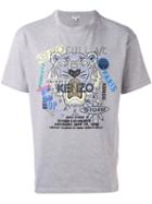 Kenzo - Graffiti Print T-shirt - Men - Cotton - S, Grey, Cotton