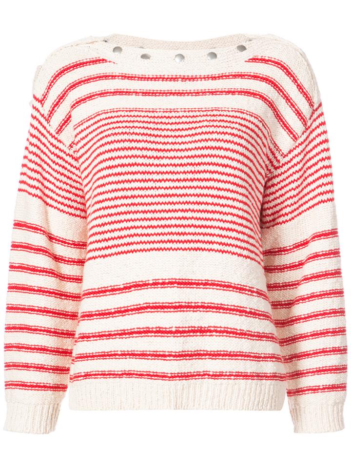 Philosophy Di Lorenzo Serafini Striped Jumper - Nude & Neutrals