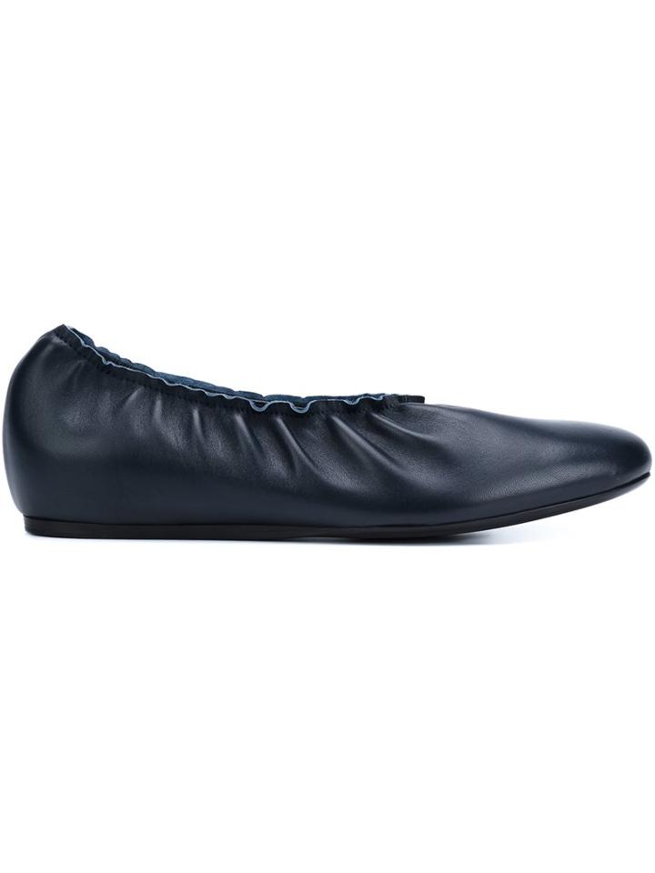 Lanvin Elasticated Trim Ballerinas