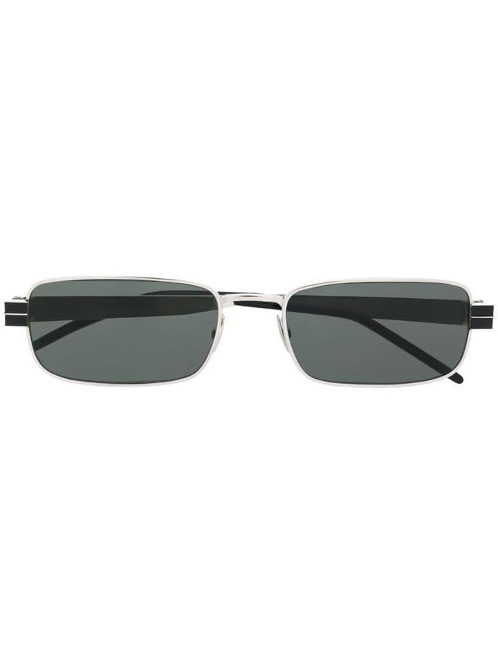 Saint Laurent Square Frame Sunglasses - Black