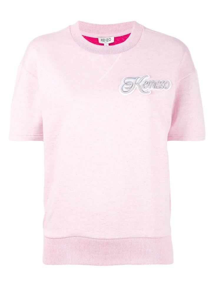 Kenzo - Branded T-shirt - Women - Cotton - L, Women's, Pink/purple, Cotton