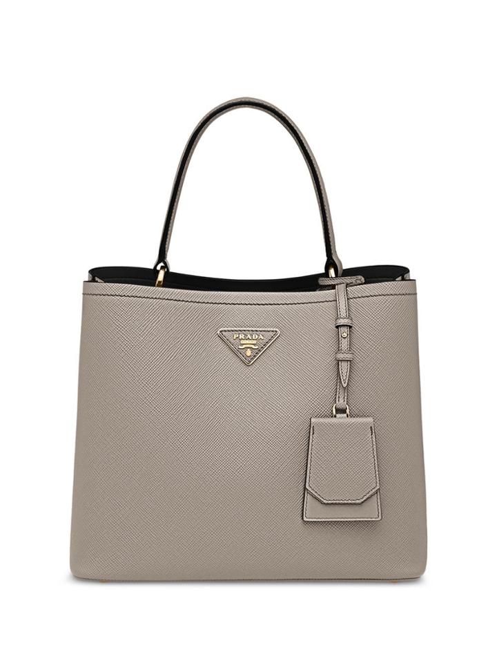 Prada Panier Tote Bag - Neutrals