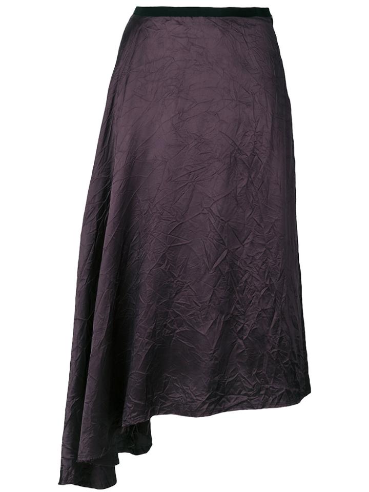 Maison Margiela Asymmetric Draped Skirt - Pink & Purple