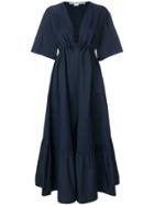 Stella Mccartney Cut-out Detail Dress - Blue