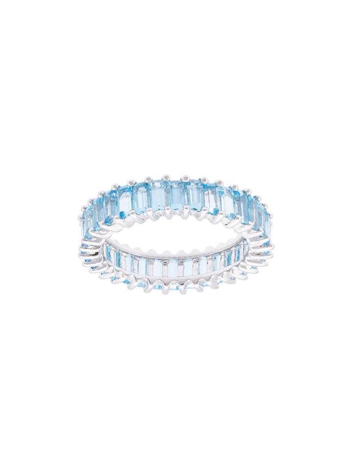Dana Rebecca Designs Topaz Eternity Ring - Blue