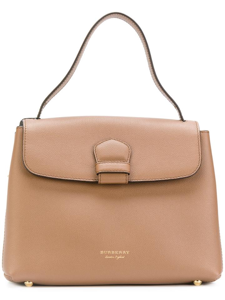 Burberry Flap Tote Bag - Nude & Neutrals