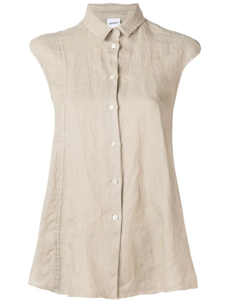 Aspesi A-line Shaped Shirt - Brown
