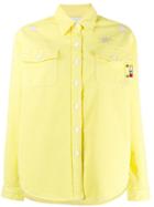 Mira Mikati Graphic Embroidered Shirt - Yellow
