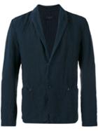 Transit - Buttoned Blazer - Men - Linen/flax - Xl, Blue, Linen/flax