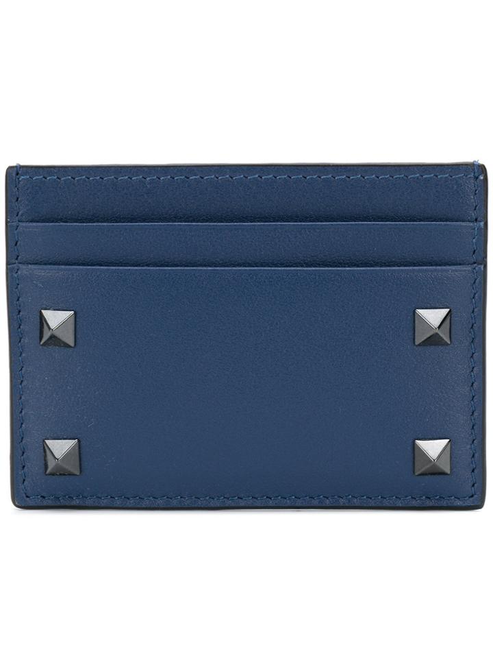 Valentino Valentino Garavani Rockstud Card Holder - Blue