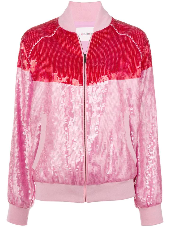 Alberta Ferretti Rainbow Week Jacket - Pink & Purple