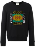 Gucci 'fake' Gucci Sweatshirt, Men's, Size: Xs, Black, Cotton