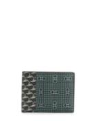 Salvatore Ferragamo Graphic Print Bi-fold Wallet - Black