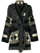 Alanui Aztec Cardi-coat - Grey